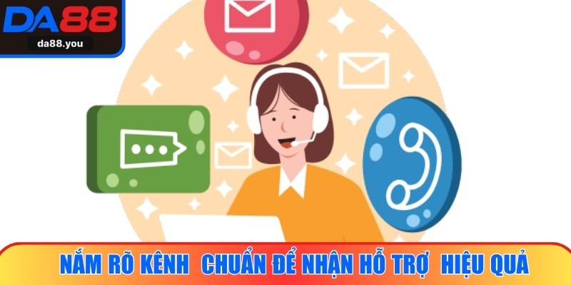 Nắm rõ kênh liên hệ chuẩn để nhận hỗ trợ nhanh chóng hiệu quả